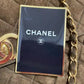 CHANEL COCO Matelasse Suede Chain Shoulder Bag Brown From Japan