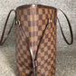 Authentic Louis Vuitton Damier Neverfull MM Tote Bag N51105