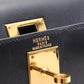 HERMES Kelly 28 Hand shoulder bag A Box calf leather Calfskin Black Used GHW