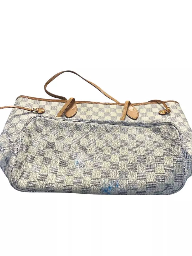 Louis Vuitton N51107 Damier Azur Neverfull MM Tote Bag 241210T