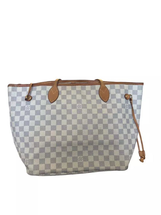 Louis Vuitton N51107 Damier Azur Neverfull MM Tote Bag 241210T