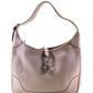 Hermes Togo Leather Gris Tourterelle Trim II 35cm Top Zip Belt Handle Hobo Shoul