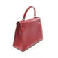 HERMES Kelly 28 2way Handbag Ardennes leather Red Rouge vif Used Women K SHW