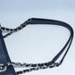 Chanel Deauville Shoulder Bag Denim blue chain Handbag NEW