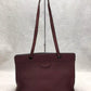 HERMES Hermes Musee Tote bag Leather Bordeaux □D stamp from Japan