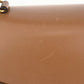 SAINT LAURENT Brown Leather Suede 2way Shoulder Bag Handbag Cassandra Auth 1119i