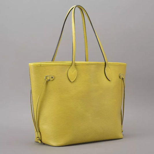 Louis Vuitton Neverfull MM Tote Bag M40956 Epi Leather Pistache Yellow 241118N