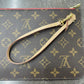 LOUIS VUITTON Neverfull Monogram MM Red Pochette