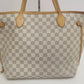 Authentic Louis Vuitton Damier Azur Neverfull MM Shoulder Tote Bag #33720