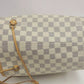 Authentic Louis Vuitton Damier Azur Neverfull MM Shoulder Tote Bag #33720