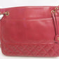 CHANEL Matelasse Leather Double Chain  Shoulder Bag #35820