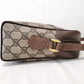 GUCCI Shoulder Bag Purse Sherry Line GG PVC Leather Vintage Authentic