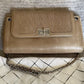 Reduced! Chanel Vintage Beige / Tan / Nude Lambskin Leather Shoulder Bag.