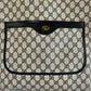 Vintage Gucci Tote Bag Sherry Supreme Canvas Leather Authentic From Japan #290