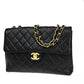 CHANEL CC Matelasse 30 Chain Shoulder Bag Leather Black GHW Vintage 809RK323