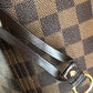 Authentic Louis Vuitton Damier Neverfull MM Tote Bag N51105