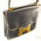 Hermes Constance Navy H Bag with Gold Hardware 9" - Free Shipping USA