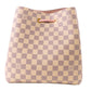 LOUIS VUITTON LV GHW Neo Noe Shoulder Bag N40152 Damier Azur White/Pink