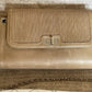 Reduced! Chanel Vintage Beige / Tan / Nude Lambskin Leather Shoulder Bag.