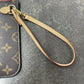 LOUIS VUITTON Neverfull Monogram MM Red Pochette